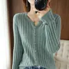 Sem Mais Reposições============ Cardigã de Gola Redonda Top Feminino Slim Fit Camiseta Básica Modeladora Jaqueta de Tricô Fino