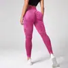 Pantalones de Yoga Sin Costuras Lavados a la Piedra Transfronterizos para Mujer, Leggings de Cintura Alta para Levantar Glúteos y Deportes al Aire Libre, Ropa de Fitness de Secado Rápido con Forma de Durazno