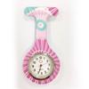 Reloj de Enfermera para Mujer Impermeable Reloj Colgante con Pin Simple Reloj de Bolsillo de Silicona Estudiante Prueba de Batería Reloj de Bolsillo para el Pecho de Doctor