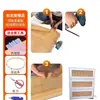 Decoración de Material de Ratán Plástico Pe Malla de Ratán Material de Tejido para Puerta de Gabinete Ratán Imitación Natural Rejilla de Ratán para Techo