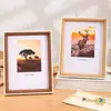 Moldura de Foto Simples Nórdica Atacado Madeira Mesa Parede 6 polegadas 7 polegadas 8 polegadas A4 Arte Caligrafia Quebra-cabeça Pintura
