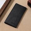 Cartera para Hombre Larga Delgada Juvenil Simple Personalizada Ranuras para Múltiples Tarjetas Estudiante Billetera Suave Grande Soporte para Billetes a la Moda