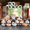 Creativo Nuevo de Moda Artes Marciales Panda Caja Sorpresa Decoración de Escritorio Popular Caja Sorpresa Regalos Culturales y Creativos Venta al por Mayor
