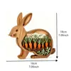 Artesanías de Madera Navideñas de Amazon Animales del Bosque de América del Norte Creativos Decoración de Sala de Estar Adornos de Alce Oso Pardo