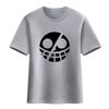Nueva camiseta de One Piece Anime bidimensional para hombre y mujer, camiseta de verano de algodón de manga corta con la bandera de calavera pirata de Luffy Solon