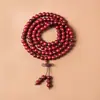 Atacado Sandália de Sangue Sândalo Africano Folha Pequena Sândalo Vermelho Contas Budistas, Vários Estilos e Especificações, Pulseiras Estilo Étnico, Contas de Rosário