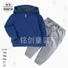 Comercio Exterior Ropa Infantil Primavera y Otoño Conjunto Infantil de Dos Piezas Material Sudadera Sudadera con Capucha Ropa Infantil para Bebés Ropa de Salida [Al por Mayor]