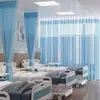 Cortina Médica Específica para Hospital, Cortina Divisoria para Salón de Belleza, Cortina Opaca de Privacidad para Centro de Salud, Cortina Ignífuga con Forma de U o L