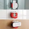 Soporte de Regleta con Ventosa Transfronterizo, Organizador de Enchufe de Control Remoto Montado en Pared sin Taladro, Gadget de Pared para Regletas y Gestión de Cables