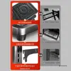 Estante para ollas debajo del fregadero de la cocina, gabinete multicapa multifuncional de pie, estante de almacenamiento de esquina para uso doméstico