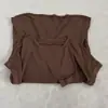 La tela se siente cómoda, bolsillo con vuelta, manga corta, manga integrada, nuevo de verano para mujer, cuello redondo, casual, suave, ceroso, camiseta