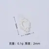 Arte de Uñas Angelito Marco de Fotos Estilo Nuevo Hecho a Mano DIY Pegamento de Crema Funda de Teléfono Accesorios de Resina Paquete de Material para Pasador Venta al por Mayor