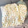 Pijamas de estilo japonés con diseño de nicho de amor para mujer, de manga larga, de tela arrugada, ropa informal sencilla para el hogar, pantalones, traje, venta al por mayor