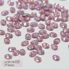 Decorações de Zircônia Rosa 5A Chanfrada para Unhas Atacado, Formas Mistas Deslumbrantes, Marquise, Coração, Retangular Pequenos Strass para Decoração de Unhas