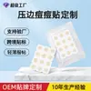 Adesivo para Acne Personalizado de Fábrica Uso Diurno e Noturno Adesivo para Espinhas OEM Marca Própria Suporte Transfronteiriço Personalização de Amostras Grande Quantidade Preço Favorável