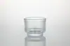 Taza Moderna de Vidrio Transparente para Velas Aromáticas Portavelas de Vidrio Transparente Espesado Adornos Decorativos Taza Vacía para Velas