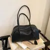 Bolsas Populares da Moda Deste Ano para Mulheres 2026 Nova Bolsa de Mão Super Quente de Nicho Bolsa de Boliche Versátil Bolsa de Ombro Transversal