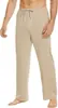 Pantalones Deportivos para Hombre de Primavera y Otoño, Pantalones de Chándal Rectos para Fitness, Pantalones Casuales con Bolsillos