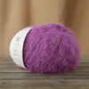 Diretamente do Fabricante, Fio de Lã Mista Longo Peludo para Chapéus, Cachecóis e Roupas Kits de Material para Tricô à Mão