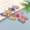 Novas Mini Sandálias de Verão Artificiais Chinelos Flip-Flops Material DIY Artesanal Pingente de Chaveiro Pacote de Material Decorativo