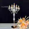 Lámpara de pie de cristal para velas, tubería acrílica curva, iluminación de boda, Día de San Valentín chino, arreglo de luz guía de carretera