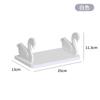 Estante de almacenamiento Cisne Pequeño estante de almacenamiento de cocina sin perforaciones estante de almacenamiento multifuncional para baño montado en la pared