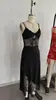 Nueva lencería transfronteriza europea y americana, que incluye varios colores de camisones de encaje, vestidos largos puros y sensuales con abertura, y ropa de dormir seductora.
