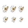 Fecho Lagosta de Aço Inoxidável 9-15mm Pulseira de Aço Titânio Conector de Colar Acessórios para Joias Artesanais DIY Estilo Chinês