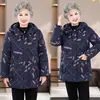Abrigo de algodón acolchado de plumón de invierno para mujeres de mediana edad, nuevo estilo 2026, ropa exterior de invierno para mujeres de mediana edad y mayores, ropa de algodón de talla grande