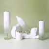 Nuevo Set de Botellas de Vidrio Cosmético del Fabricante Xingbotu 40ml Gran Capacidad Botella Redonda Recta para Loción Tarro Personalizado para Crema