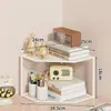 Estantería de Esquina Multicapa Estante de Almacenamiento de Esquina para Pared para Escritorio de Oficina Dormitorio Mesita de Noche Esquina Triángulo Gabinete de Almacenamiento para Cosméticos