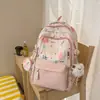 Nova Mochila Estilo Japonês Estilo Ins Alto Valor de Aparência Fresca Doce Fofa Desenho Animado para Alunos do Ensino Fundamental e Médio Mochila Leve