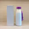 Copo térmico mamadeira dopamina, grande capacidade, portátil, alto apelo estético para meninas, copo de bebida criativo de uso duplo, destacável