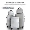 Venta al por mayor de fábrica Maleta de viaje Yuehua a rayas de ABS con ruedas universales, impermeable, antirrobo, para llevar en cabina, silenciosa, cerradura de contraseña para viaje