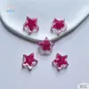 Adesivo Acrílico Kidslike Contas Coloridas de Bolha Milho Presilha Cabelo Infantil Bico de Pato Estrela Acessórios DIY