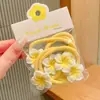 Pinza para el Cabello de Plumeria Clip de Verano Nuevo Accesorio para el Cabello de Playa Pinza de Celebridad de Internet Pinza de Tiburón en la Parte Posterior de la Cabeza Gorro Dai