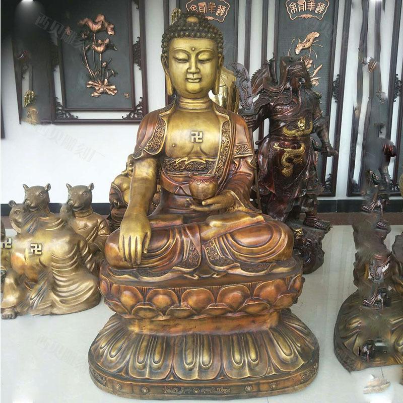 铜佛祖雕像详情图23
