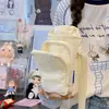 Bolsa para Garrafa de Água Colorida Doce Fresca de Alto Valor Estilo Japonês Nova para Mulheres, Bolsa Transversal Leve para Compras e Viagem