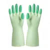 Guantes de Hogar Coloridos Cocina Lavado de Platos Lavado Impermeables Resistentes a Manchas Trabajo Doméstico Guantes Protectores Duraderos