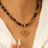 Bufanda de Seda con Estampado de Leopardo Cadena de Suéter con Perlas para Mujer, Lujo de Gama Alta Nicho Versátil Lazo Corazón Collar
