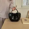 Bolso de Mano de Lujo Texturizado Estilo Cubo 2026 Nueva Moda Versátil Bolso de Hombro Cruzado para Mujer Bolso Tote Pequeño para Salir