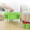 Cesta de Frutas Uva Longan Champiñón Empaque y Transporte para Mascotas de Comercio Electrónico Cesta de Plástico Compresión Espesa Venta al por Mayor Envío Gratis