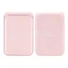 Soporte de Tarjeta con Ángulo Ajustable con Soporte Soporte de Tarjeta Adecuado para Apple Magsafe Super Magnético Piel Sintética PU Clip Trasero Magnético Soporte de Tarjeta