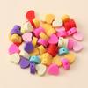 Cuentas Separadoras de Cerámica Blanda Colorida Estrella de Cinco Puntas Fruta en Rodajas Cuentas Sueltas Corazón Estrella de Cinco Puntas Accesorios para Collar Pulsera DIY