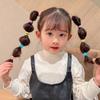 Tamanho pequeno não machuca o cabelo corda de cabelo elástico de cabelo infantil elástico de cabelo para meninas bebê corda de cabelo colorida sem costura acessórios de cabelo