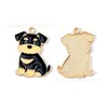 Lindo perrito accesorios transfronterizos más vendidos colgante de collar de aleación DIY cadena de teléfono llavero adorno hecho a mano