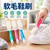 Novo Estilo Escova de Sapato com Cabo Longo Escova Doméstica para Lavar Sapatos Cerdas Macias Multifuncional Artefato Não Danificante Especial para Lavar Sapatos Escova para Roupas