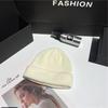 Sombrero de Lana Tejido Estilo Coreano de Cúpula Otoño e Invierno Sombrero de Hostal para Mujer Sombrero Baotou Yuppie de Moda Sombrero Guapi Rebelde para Hombre