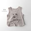 Colete para Bebê 2026 Verão Novo Estilo Unissex Infantil Estilo Coreano Camiseta sem Manga Roupas para Crianças Roupas Infantis Atacado