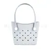 Bolsa Perforada de Eva para Mujer Más Vendida, Bolso Coreano de Nicho, Bolso de Playa Simple y Elegante, Neceser, Bolso Cruzado